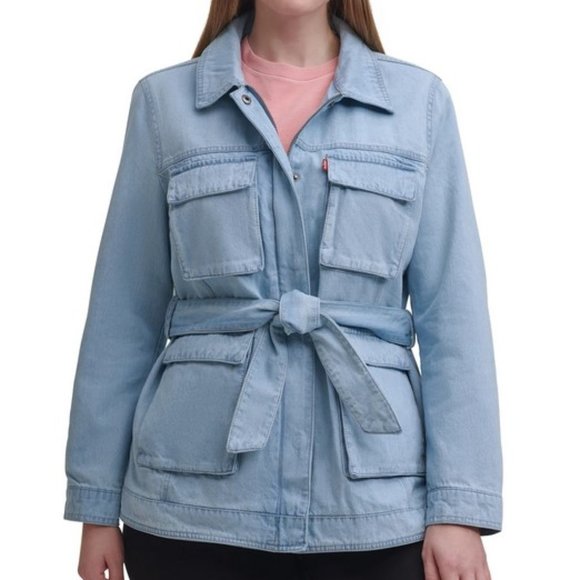 Levi's Denim Shirt Jacket 1X - Picture 3 of 16